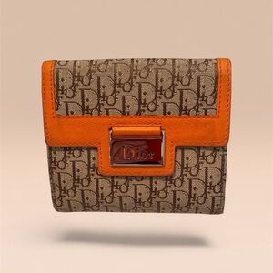 Christian Dior compact wallet
